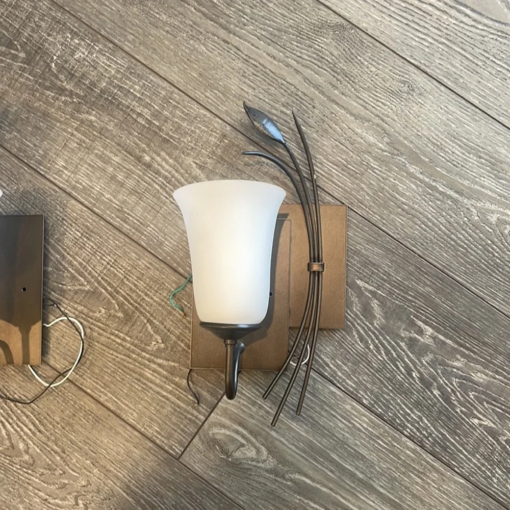 West elm sconce set